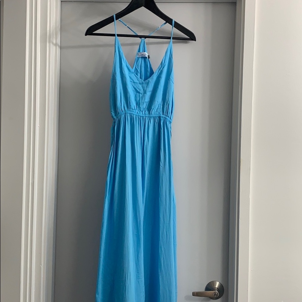 Ava Sky Maxi Dress